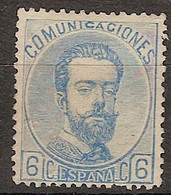 España 0119 * Amadeo. 1872. Charnela - Ongebruikt