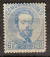 España 0119 * Amadeo. 1872. Charnela - Ongebruikt