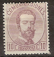 España 0120 * Amadeo. 1872. Charnela - Nuovi
