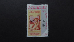 SEYCHELLES "SPECIMEN" OP For LONDON 1980 STAMPEX - Seychelles (1976-...)