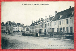 CPA 59 Militaria Guerre 14-15 BERGUES - Rue Du Port  - La Colme - Bergues