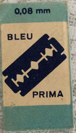 VINTAGE RAZOR BLADES ZILETI VEICOLI FAHRZEUGE BLUE PRIMA 0.08 Mm - Rasierklingen