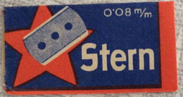 VINTAGE RAZOR BLADES ZILETI VEICOLI FAHRZEUGE STERN O.08 Mm - Hojas De Afeitar