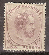 España 0127 * Amadeo. 1872. Charnela - Unused Stamps