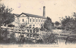 Montargis            45       Usine électrique Et Le Vieux Déversoir   (voir Scan) - Montargis