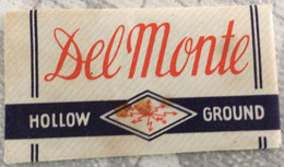 VINTAGE RAZOR BLADES ZILETI VEICOLI FAHRZEUGE DEL MONTE HOLLOW GROUND - Razor Blades