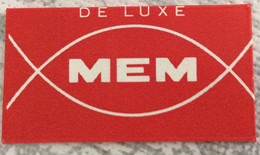 VINTAGE RAZOR BLADES ZILETI VEICOLI FAHRZEUGE DE LUX MEM MADE IN ENGLAND - Lamette Da Barba