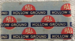 VINTAGE RAZOR BLADES ZILETI VEICOLI FAHRZEUGE HOLLOW GROUND PAL - Lames De Rasoir