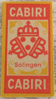 VINTAGE RAZOR BLADES ZILETI VEICOLI FAHRZEUGE CABIRI SOLINGEN - Rasierklingen