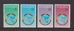 ZIMBABWE    1980    75th  Anniv  Of  Rotary  International    Set  Of  4    MNH - Zimbabwe (1980-...)