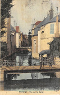 Montargis            45         Vue Sur Le Canal. Toilée Et Colorisée    (voir Scan) - Montargis