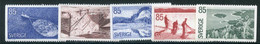 SWEDEN 1976 Tourism: Angermanland  MNH / **.  Michel 945-49 - Unused Stamps