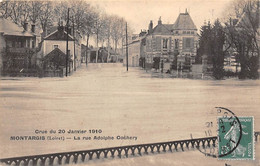 Montargis            45        Inondation Du 20 Janvier 1910 . Rue Adolphe Cochery    (voir Scan) - Montargis