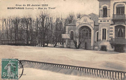 Montargis            45        Inondation Du 20 Janvier 1910 .   Rue Du Tivoli         (voir Scan) - Montargis