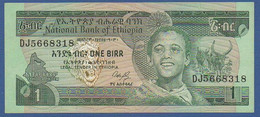 ETHIOPIA - P.36 – 1 Birr 1976 AUNC-, Serie DJ5668318 - Ethiopie