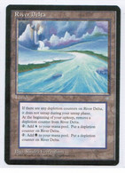 MAGIC The GATHERING  "River Delta"---ICE AGE (MTG--142-8) - Other & Unclassified
