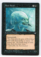 MAGIC The GATHERING  "Moor Fiend"---ICE AGE (MTG--142-9) - Other & Unclassified