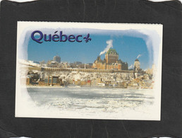 108293       Canada,  Vue  Du  Chateau  Frontenac,  Depuis Le Fleuve  Saint-Laurent,  NV - Québec - Château Frontenac