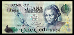 # # # Seltene Banknote Aus Ghana 1 Cedi 1971 UNC # # # - Ghana