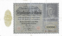 Deutschland - 10 000 Mark 1922 - 10000 Mark