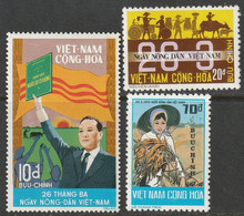 South Vietnam 1974 Sc 475-7  Set MNH** - Vietnam