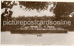 ST SEIRIOL IN MENAI STRAITS OLD R/P POSTCARD WALES ANGLESEY SHIPPING - Anglesey