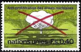 United Nations (Genova) 1972 - Mi 23 - YT 23 ( Nucleair Weapon Stop ) MNH** - Used Stamps
