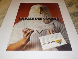 ANCIENNE  PUBLICITE L AIGLE DES COURT 1982 - Autres & Non Classés