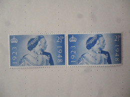 GREAT BRITAIN SG 493 ROYAL SILVER WEDDING PAIR 1 Or 2 HINGED - ....-1951 Pre Elizabeth II