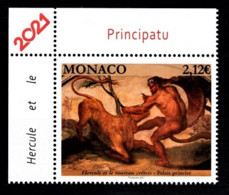 MONACO 2021 - LE NU DANS L'ART - HERCULE ET LE TAUREAU CRÉTOIS -Y.T. N° 3295 /  NEUF ** - Unused Stamps