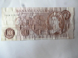 GREAT BRITAIN BANK NOTE 10Sh CANCELLED? - Collections
