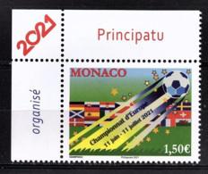 MONACO 2021 - CHAMPIONNAT D'EUROPE DE FOOTBALL - Y.T. N° 3277 /  NEUF ** - Ungebraucht