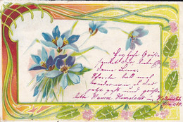 AK Vergissmeinnicht - Künstlerkarte - Jugendstil - Meinersen 1904 (59309) - Flowers