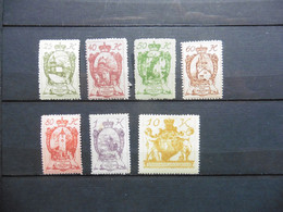 Europe > Liechtenstein >  7 Timbres Neufs Charnière - Lotes/Colecciones