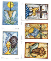 Canivet / Devotieprent / Image Pieuse, 15 Cards, Kunst Adelt 2801-2810 En 2812-2816, Holland(1 Card In Lesser Condition) - Devotion Images