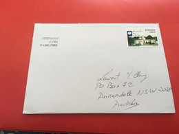 (2 F 37) Letter Posted From Spain To Australia During COVID-19 Pandemic - Briefe U. Dokumente