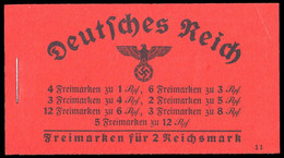 1940, Deutsches Reich, MH 39.1, ** - Booklets