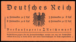 1933, Deutsches Reich, MH 33, ** - Cuadernillos