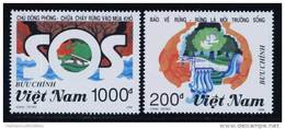 Vietnam Viet Nam MNH Perf Stamps 1990 : Protection Of Forest / SOS For Enviroment (Ms609) - Vietnam