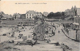 BATZ - Le Menhir Et La Plage - Batz-sur-Mer (Bourg De B.)