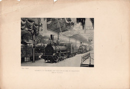 Photo Gravure Exposition Universelle 1900 Chemin De Fer - Ohne Zuordnung