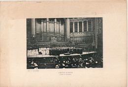 Photo Gravure Exposition Universelle 1900  Audition Musicale, Photo Gribayédoff - Non Classificati