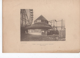 Photo Gravure Exposition Universelle 1900  Suéde Pavillon De La Société Séparator, Photo Gaillard - Sin Clasificación