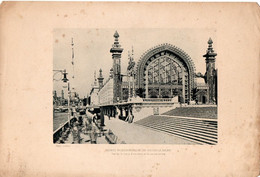 Photo Gravure Exposition Universelle 1900, Serres Monumentales Du Cours La Reine, Photo Liébert - Zonder Classificatie