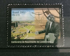 Brasil  - 2002  - The 100th Anniversary Of The Birth Of Lucio Costa, - USED. ( D) - Usados