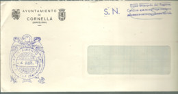 AYUNTAMIENTO  CORNELLA   1974 - Franchigia Postale