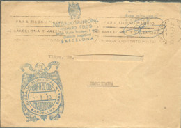 JUZGADO MUNICIPAL  BARCELONA   1973 - Franquicia Postal