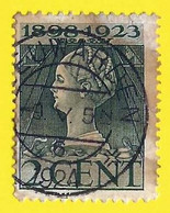 Paises Bajos. Nederland. 1923. YT # 118. Queen Wilhelmine - Usati