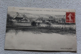 Vaureal, Inondations De Janvier 1910, Le Château, Vue Générale De La Ferme, Val D'Oise 95 - Vauréal