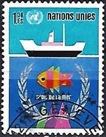 United Nations (Genova) 1974 - Mi 45 - YT 45 ( The Law Of The Sea ) - Gebraucht